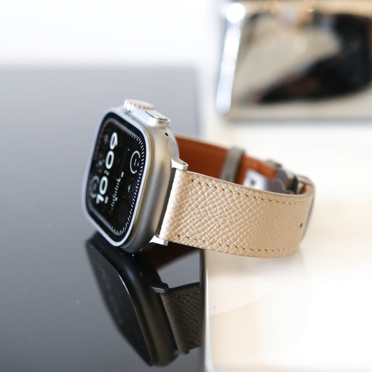 Apple Watch Band - Desert Edition - French Epsom leather