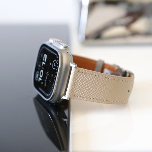 Apple Watch Band - Desert Edition - French Epsom leather