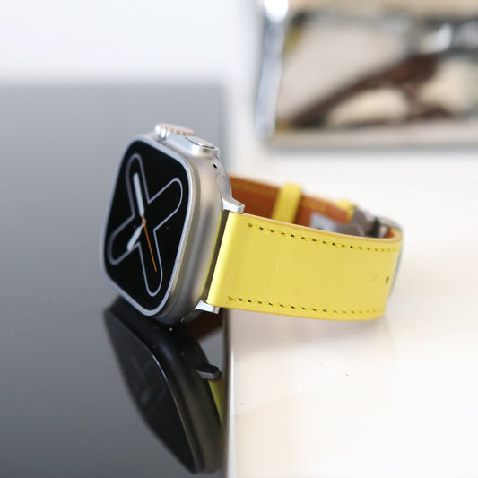 Apple Watch Band - Canari Edition - French Swift leather