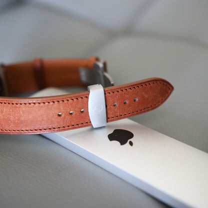 Apple Watch Band - Marron Doré Edition - Italian Martino Leather