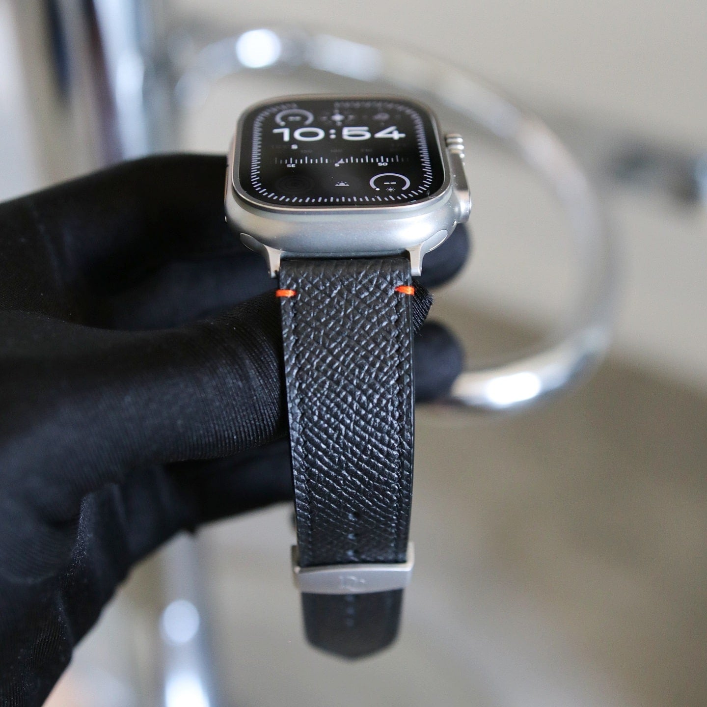 Apple Watch Band - Noir Ultra Edition - French Epsom leather