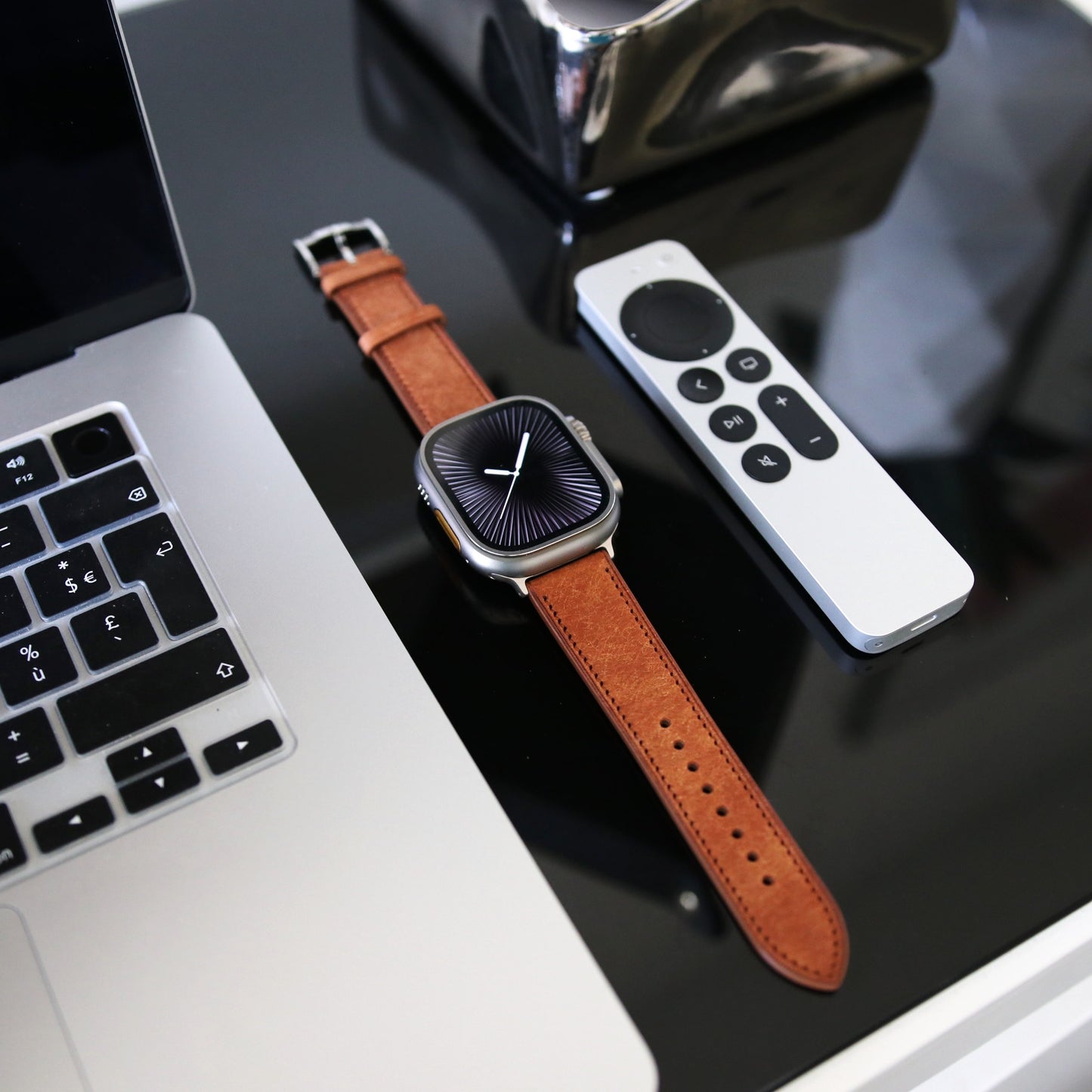 Apple Watch Band - Marron Doré Edition - Italian Martino Leather