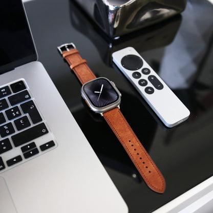 Apple Watch Band - Marron Doré Edition - Italian Martino Leather
