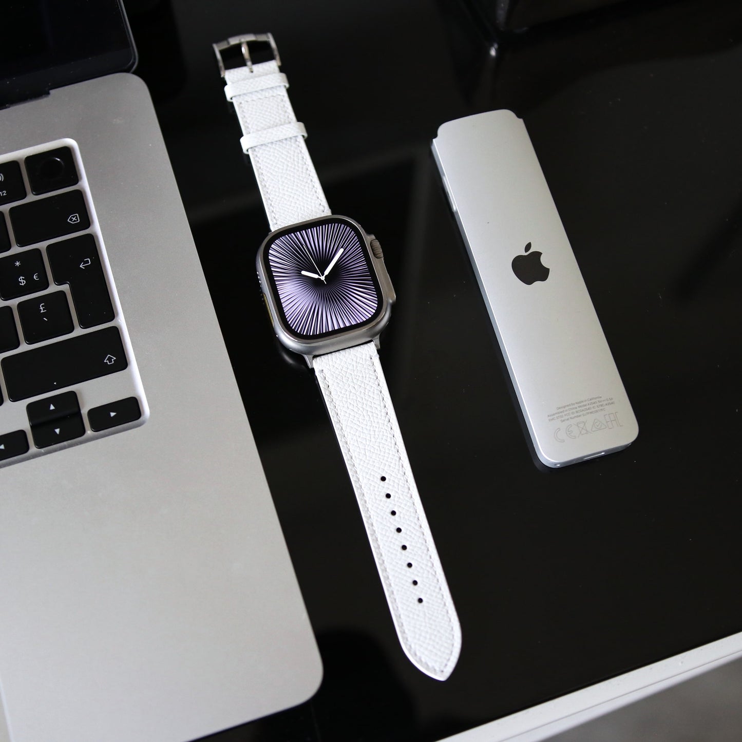 Apple Watch Band - Artic Edition - French Epsom leather