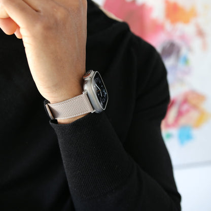 Apple Watch Band - Sandstone Duo Edition - French Epsom leather