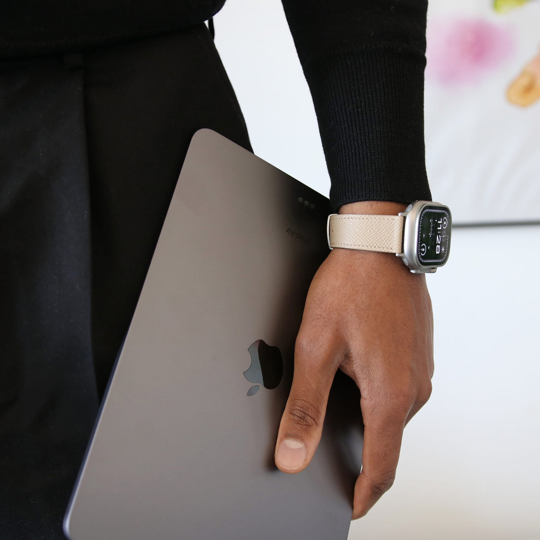 Apple Watch Band - Desert Edition - French Epsom leather