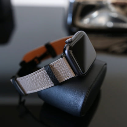 Apple Watch Band - Sandstone Duo Edition - French Epsom leather