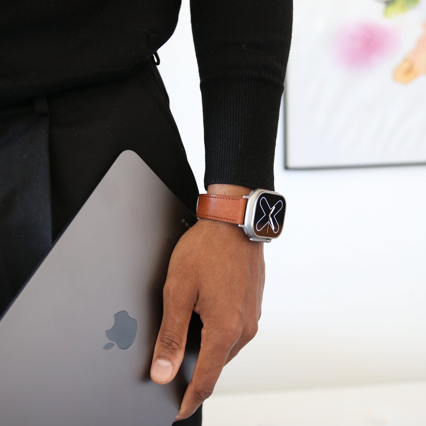 Apple Watch Band - Marron Doré Edition - Italian Martino Leather