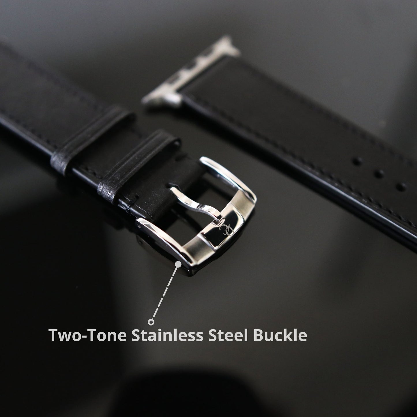 Apple Watch Band - Noir Heritage Edition - Italian Martino Leather