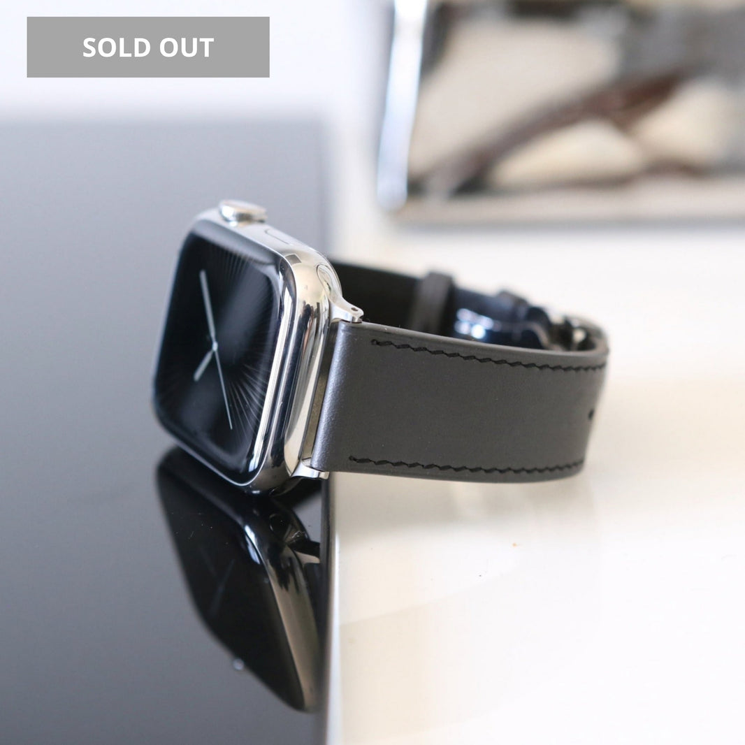 Apple watch Band - Shadow Edition - French Barénia leather