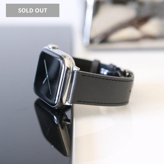 Apple watch Band - Shadow Edition - French Barénia leather