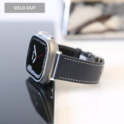 Apple Watch Band - Bleu Barénia Edition - French Barénia leather