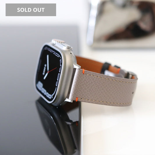 Apple Watch Band - Sandstone Duo Edition - French Epsom leather