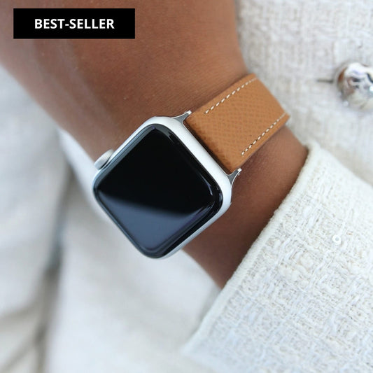 Apple Watch Band - Sable Doré Edition - French Epsom leather