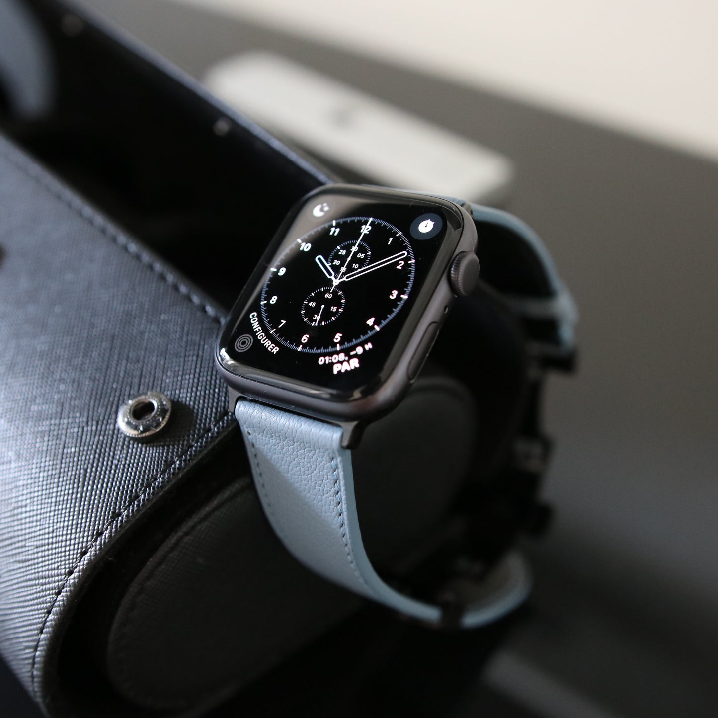 Apple watch band - Chèvre leather - Elegance Series