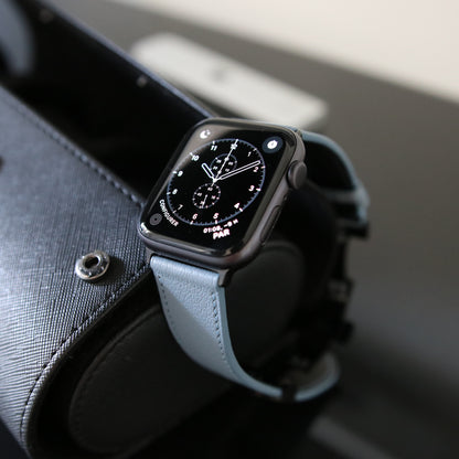 Apple watch band - Chèvre Sully leather - Elegance Series