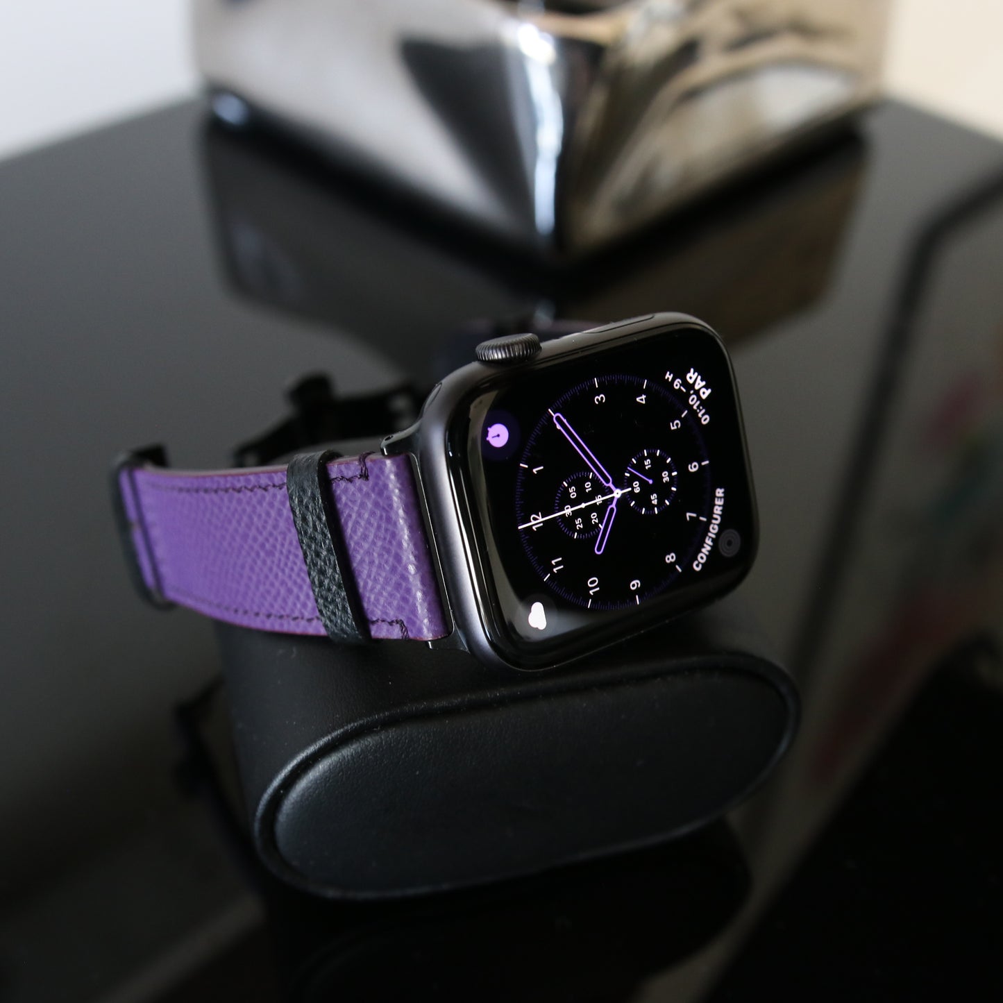 Apple watch band - Purple Duo Edition - Elegance Series