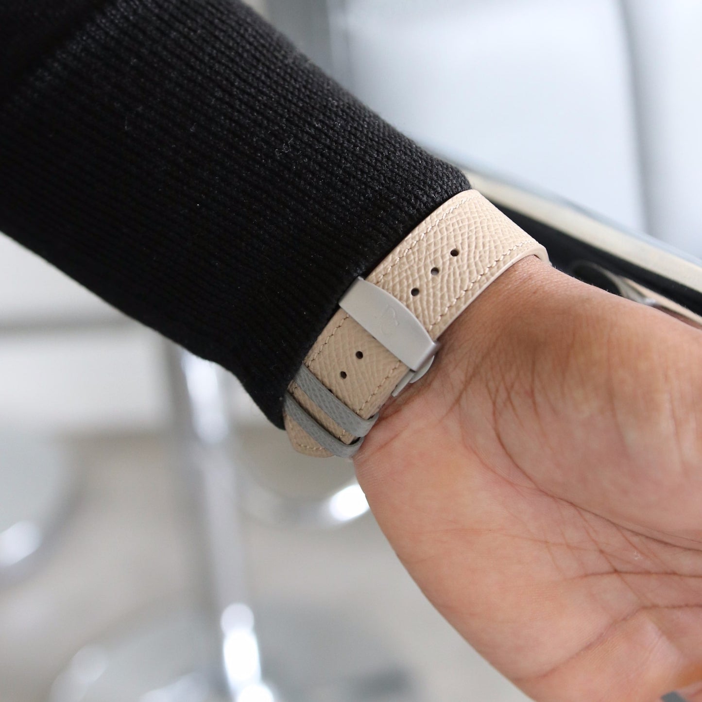 Apple Watch Band - Desert Edition - French Epsom leather