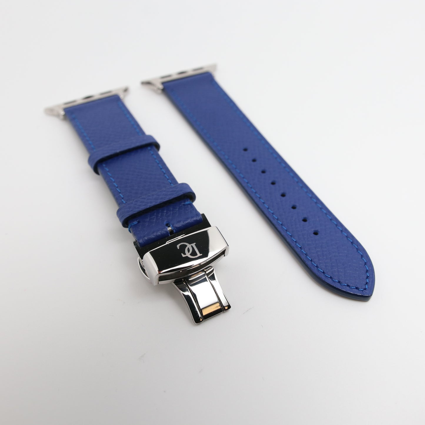 Apple Watch Band - Royal Blue Edition - French Epsom leather