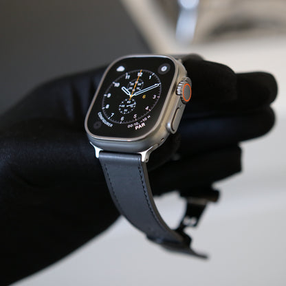 Apple watch Band - Shadow Edition - Italian Barenia leather
