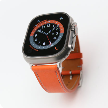 Apple Watch Band - Lava Edition - French swift leather