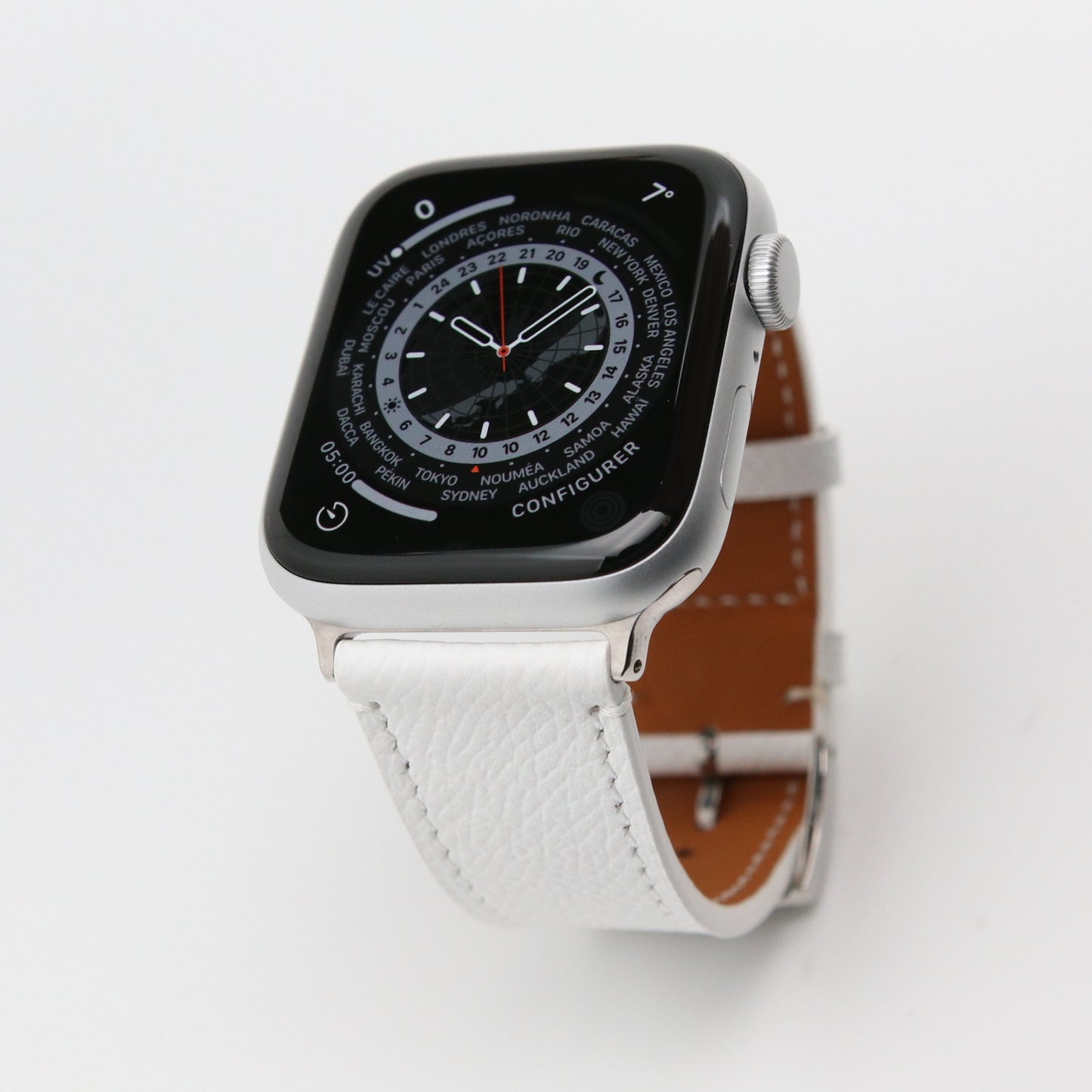 Apple Watch Band - Artic Edition - French Epsom leather