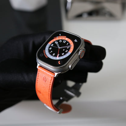 Apple Watch Band - Ostrich leather - Exclusive Series