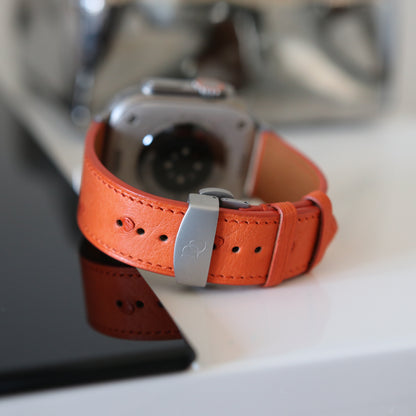 Apple Watch Band - Ostrich leather - Exclusive Series