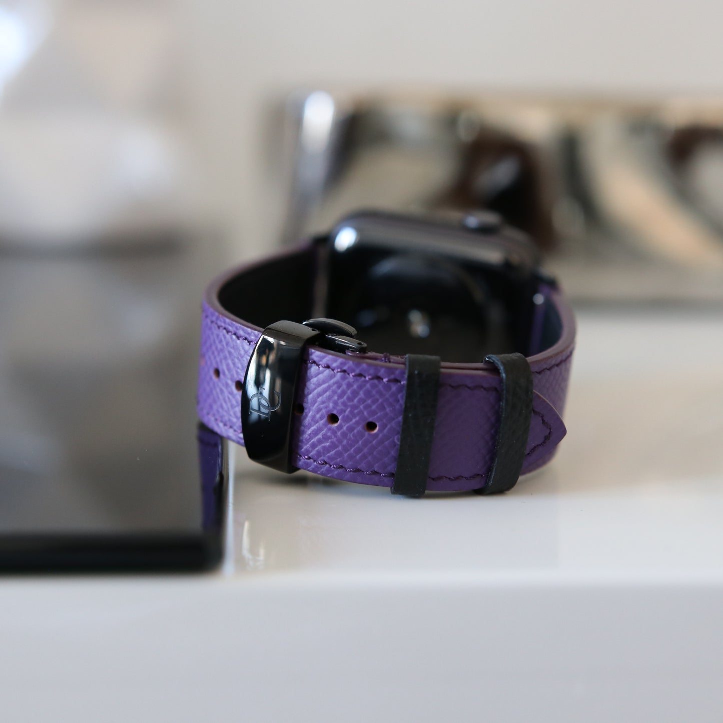 Apple watch band - Purple Duo Edition - Elegance Series