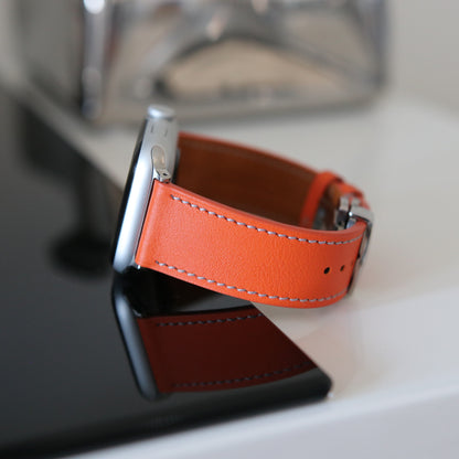 Apple Watch Band - Lava Edition - French swift leather