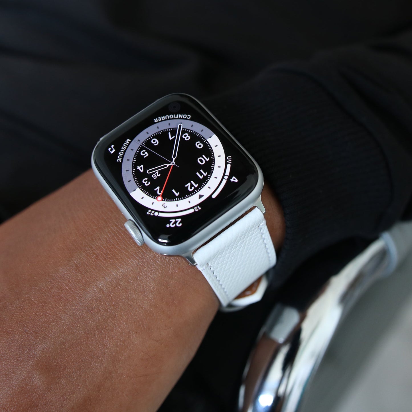 Apple Watch Band - Artic Edition - French Epsom leather