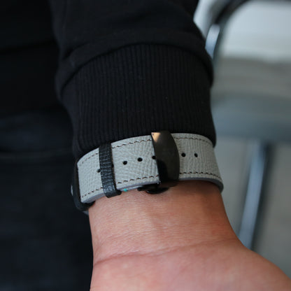 Apple watch band - Emerald Edition - French Epsom leather