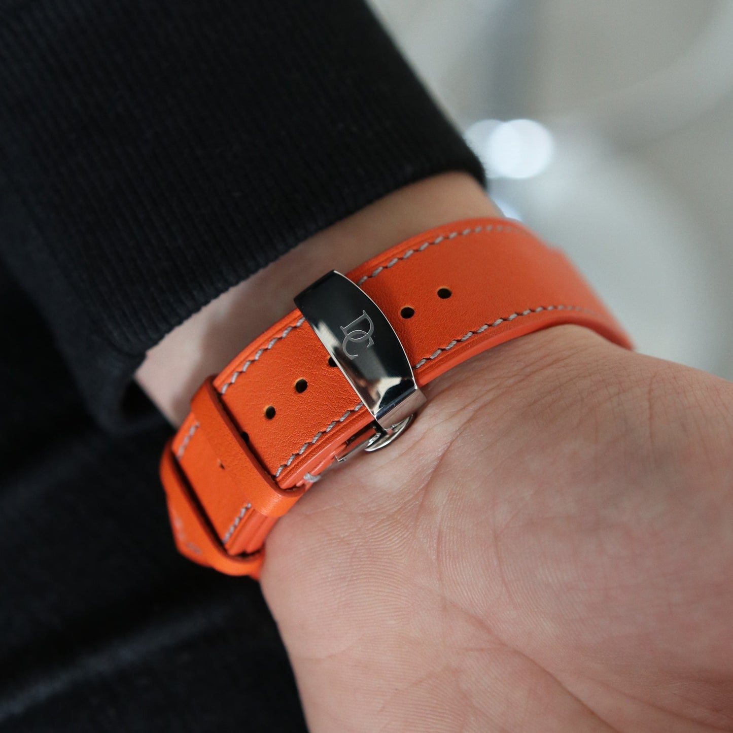 Apple Watch Band - Lava Edition - French swift leather