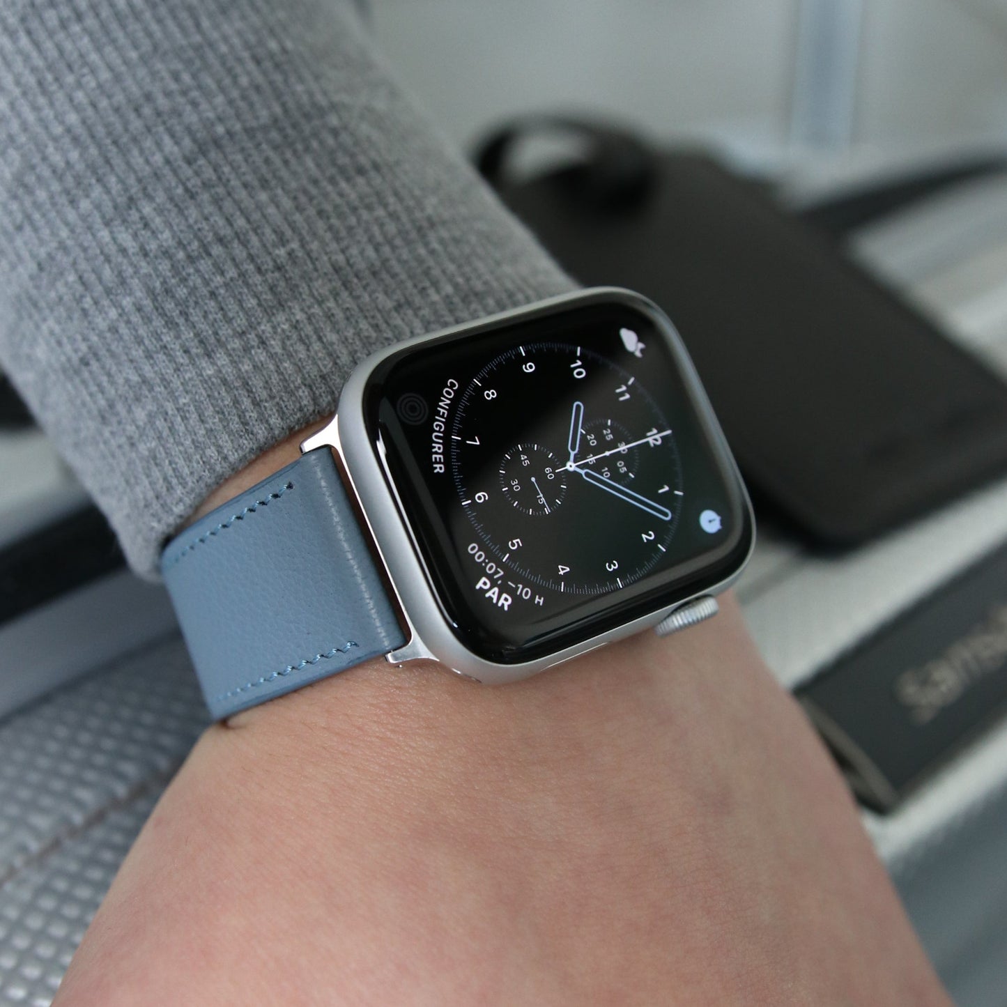 Apple watch band - Chèvre leather - Elegance Series