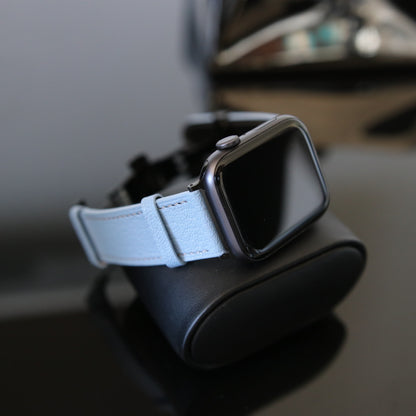 Apple Watch band - Aqua Vista Edition - French Chèvre leather