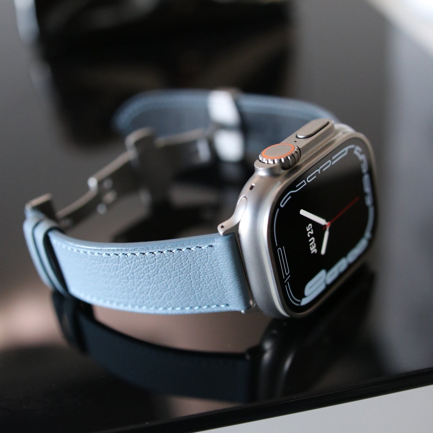 Apple watch band - Chèvre leather - Elegance Series
