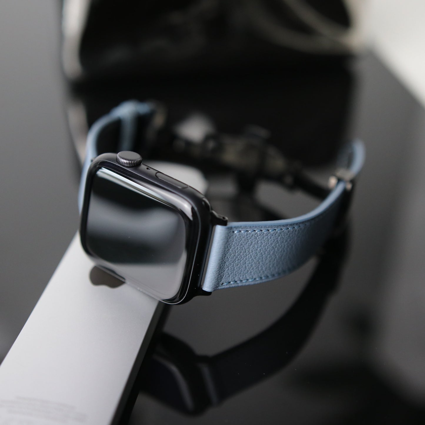 Apple watch band - Chèvre leather - Elegance Series
