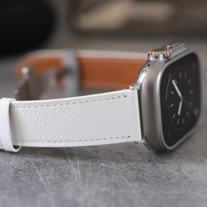 Apple Watch Band - Artic Edition - French Epsom leather