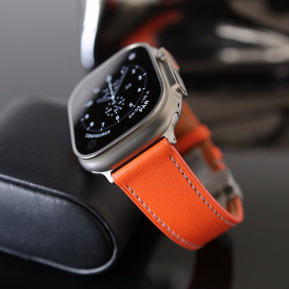 Apple Watch Band - Lava Edition - French swift leather