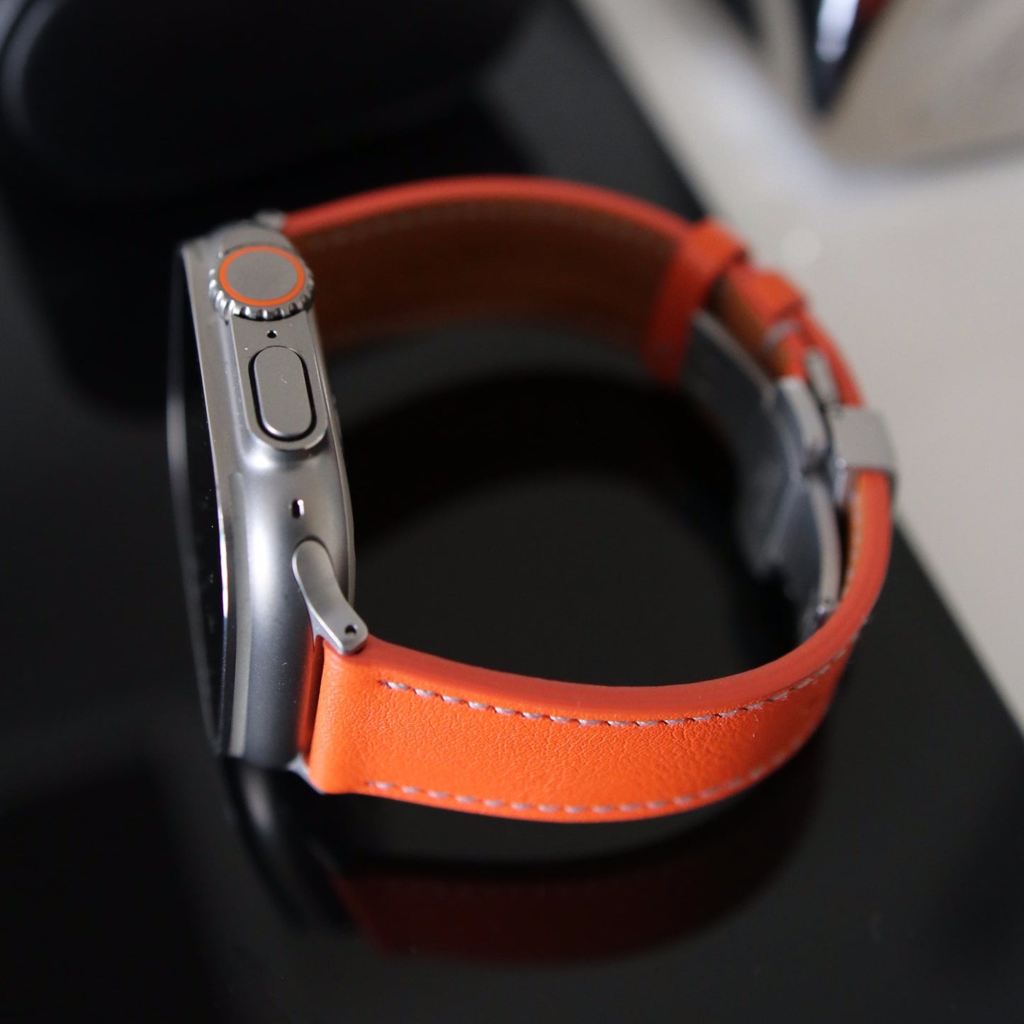 Apple Watch Band - Lava Edition - French swift leather
