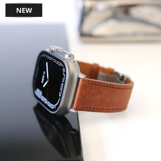 Apple Watch Band - Marron Doré Edition - Italian Martino Leather