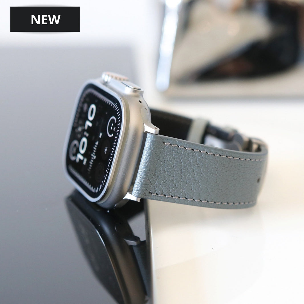 Luxury Apple watch band - Nuage Edition - French Chèvre leather