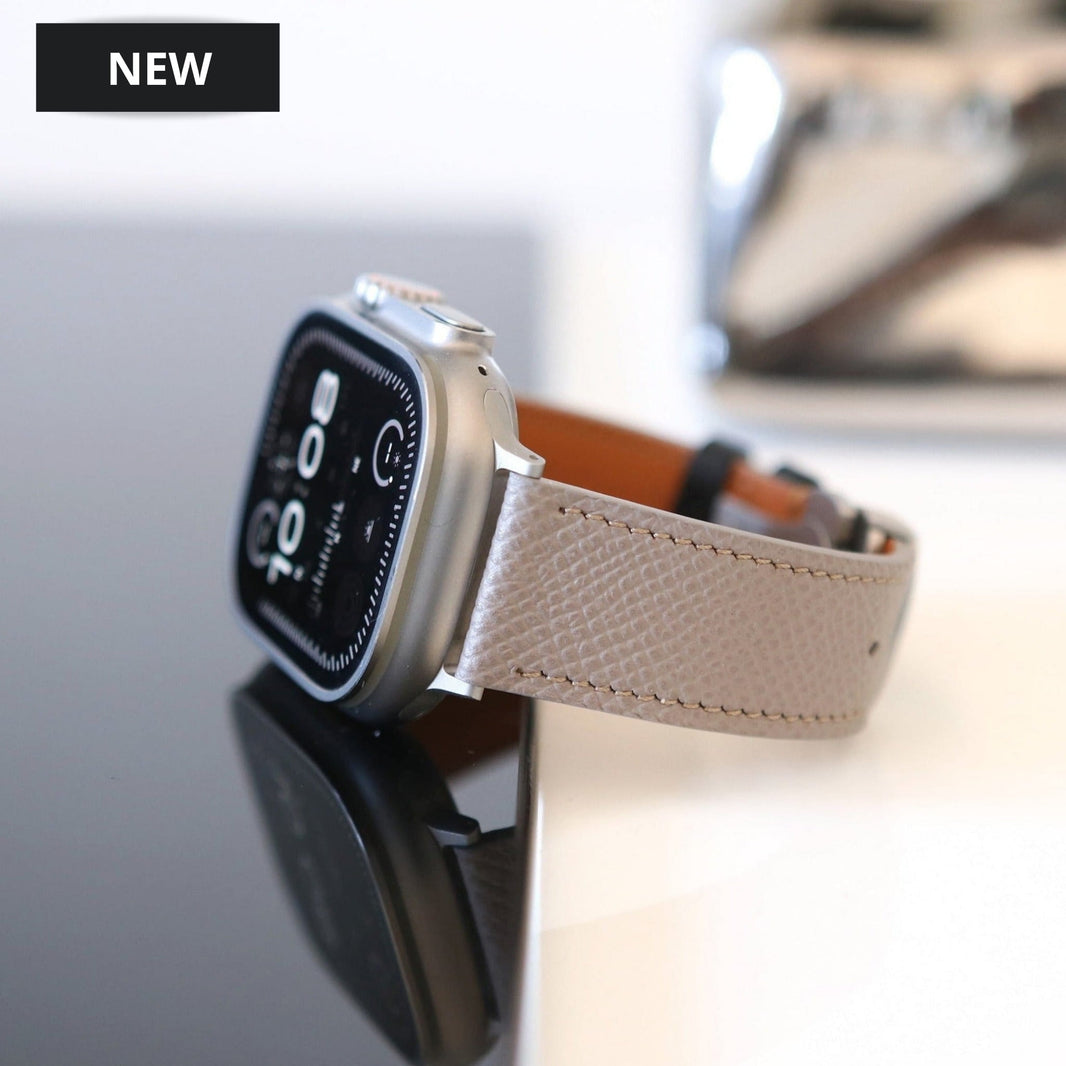 Apple Watch Band - Sandstone Duo Edition - French Epsom leather