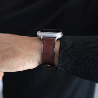Apple Watch Band - Ombre Brun Edition - Italian Martino Leather