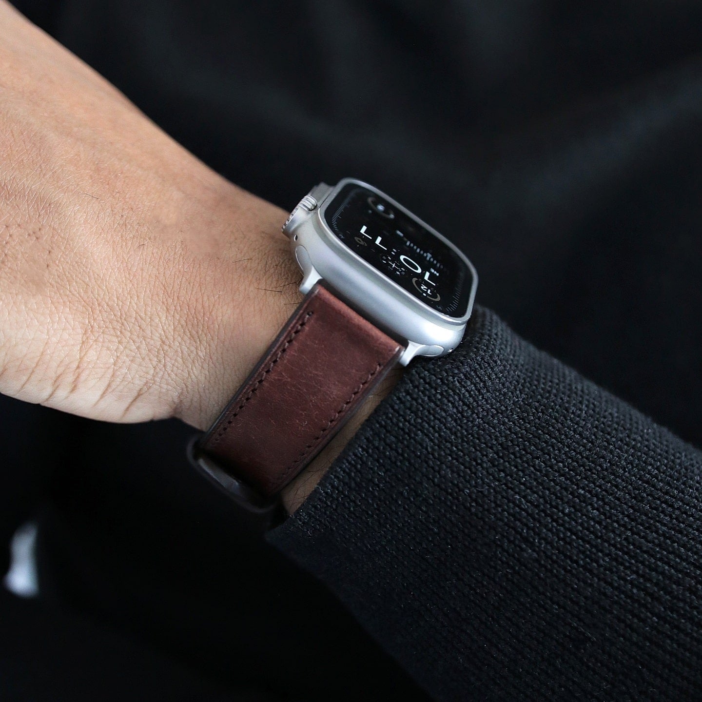 Apple Watch Band - Ombre Brun Edition - Italian Martino Leather