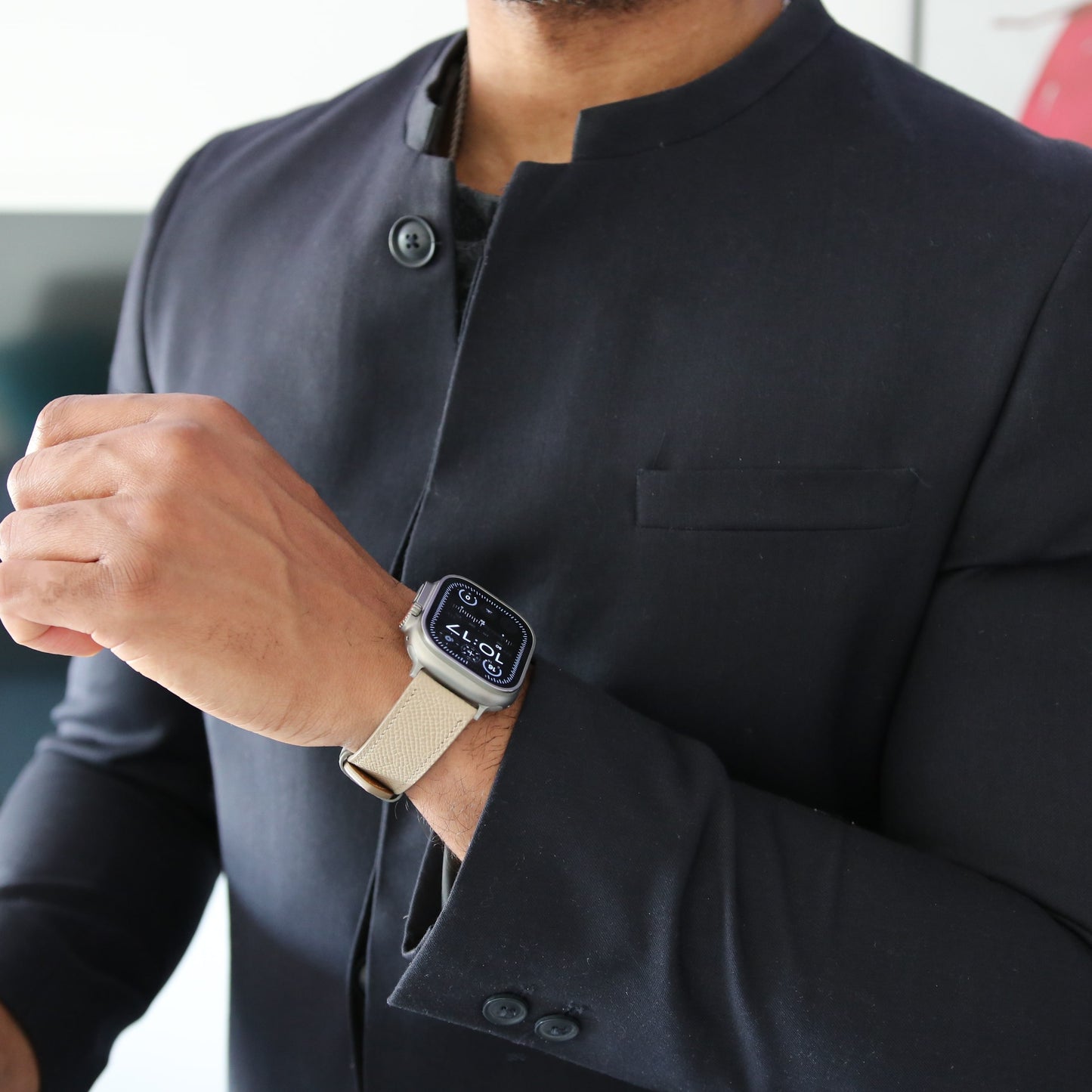 Apple Watch Band - Desert Edition - French Epsom leather