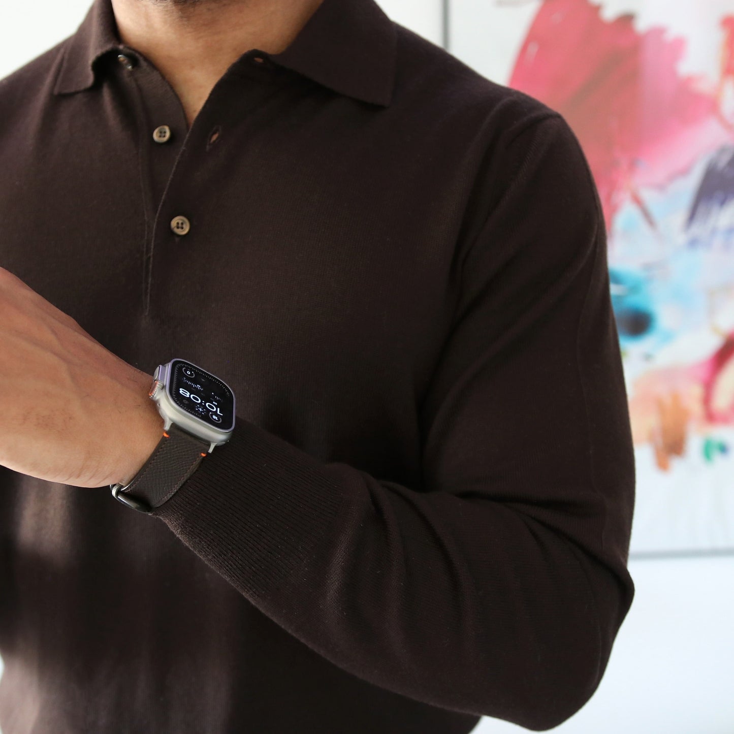 Apple Watch band- Dark Mocha Duo Edition - The Ultra Series